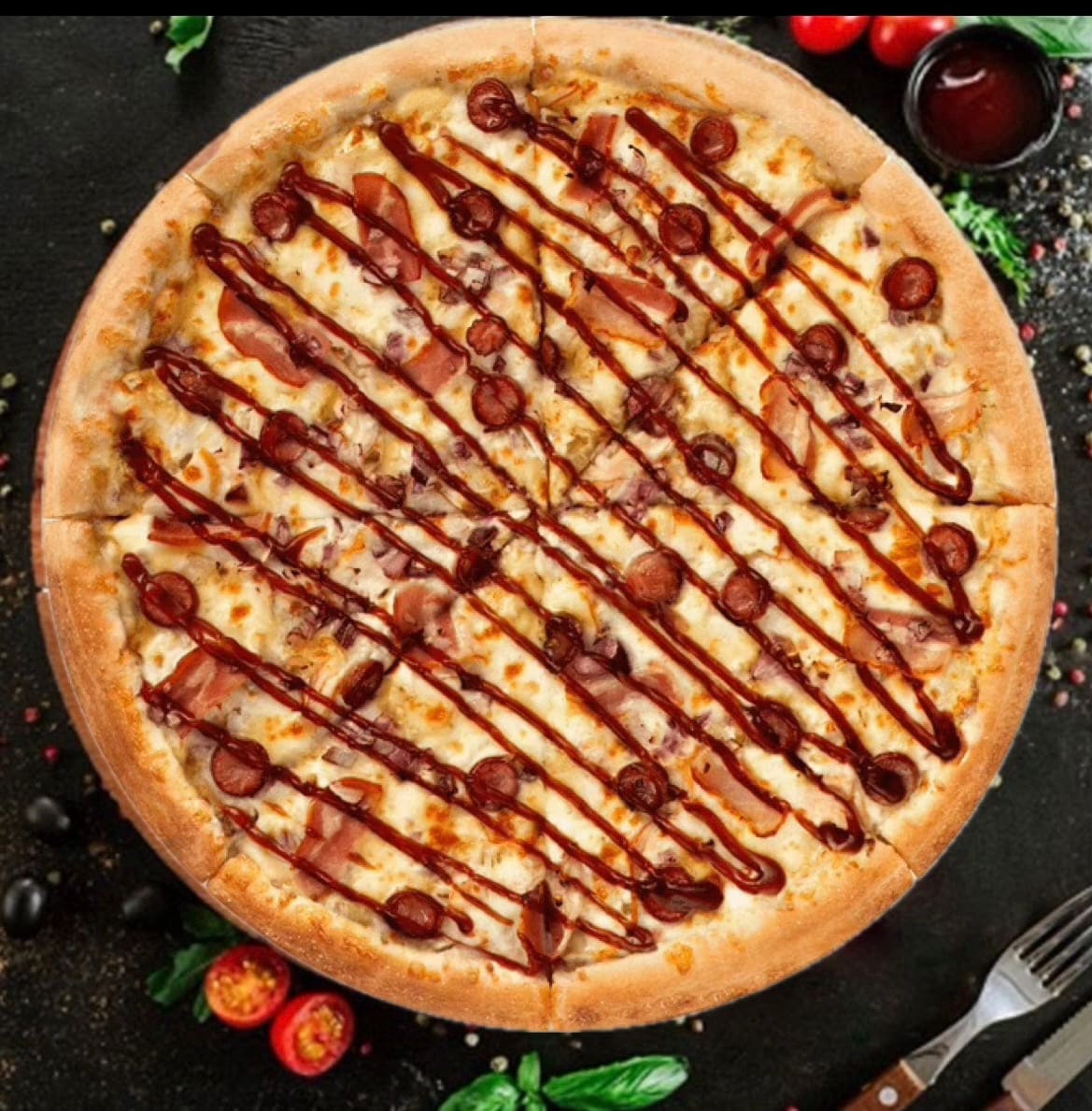 Фото Пицца Барбекю (38 см)